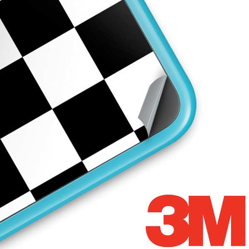 Black and White Checkered Nintendo 2DS XL (2017) Skin